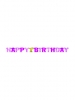 Baner LETTER BANNER 1st BIRTHDAY PINK