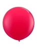 BALON LATEX 1,7m PASTEL RED