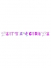 Baner LETTEBANNER ITS A GIRL XL