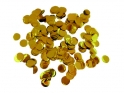 Confetti Metalic Round-10mm Gold 250g