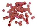 Confetti Metalic Round-10mm Rose Gold 250g
