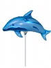 Dolphin Draw Blue Mini