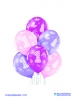 Balon latex D11 1st Birthday Girl 6 komada