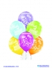 Balon latex D11 Birthday Boy 6 komada