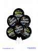 Balon latex D11 025 Happy Birthday 6 komada